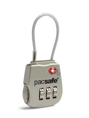 Zdjęcie produktu dla Zamek szyfrowy Pacsafe Prosafe 800 TSA srebrny