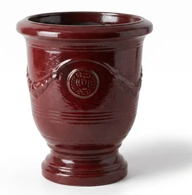 Zdjęcie produktu dla Doniczka ceramiczna Provencelia RICHELIEU Ceglasty, Ø46 cm x H56 cm, mrozoodporna
