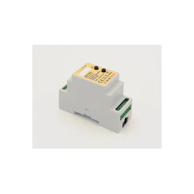 Image de Adaptateur DIN euFIX S223NP pour FIBARO Double Switch 2, sans bouton-poussoir