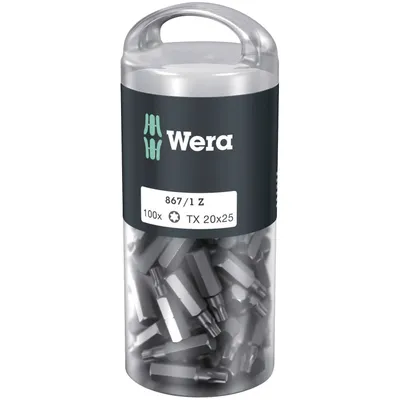 Produktbild von Wera 867/1 TORX 20x25mm DIY 100