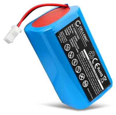 Image de CELLONIC 1x Batterie pour Aspirateur Compatible avec Cecotec CONGA 990, CONGA 1190, CONGA 950, 1090-00000 - (2600mAh, 14.4V)