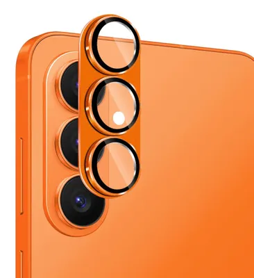 Obrázok produktu pre Ochranné sklo fotoaparátu Ochrana objektívu pre Samsung Galaxy S26 9H tvrdené sklo HD oranžové