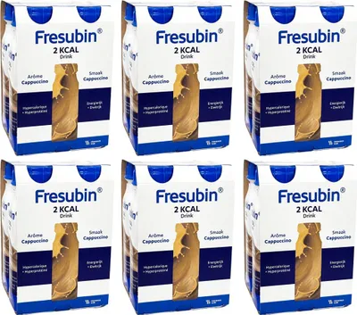 Produktbild von Fresubin 2 KCAL Drink Cappuccino 24x200ml Trinkflasche
