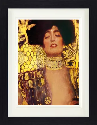 Produktbild von Gustav Klimt Gerahmtes Bild Mit Edlem Passepartout | Wand-Bilder | Im Bilderrahmen - Judith I, 1901 (40 x 30 cm)