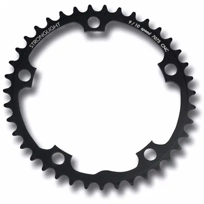 Immagine prodotto di Ingranaggio Stronglight per bici da strada Nano foro cr. 110 mm, 48 t. nero