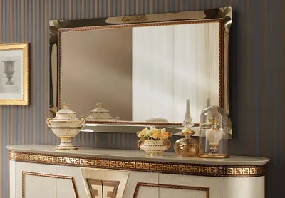 Immagine prodotto di Specchio parete specchio corridoio specchio bagno corridoio legno decorazione parete specchio barocco