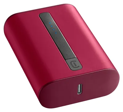 Produktbild von Cellularline Power Bank THUNDER 10000, 10000 mAh, Rot