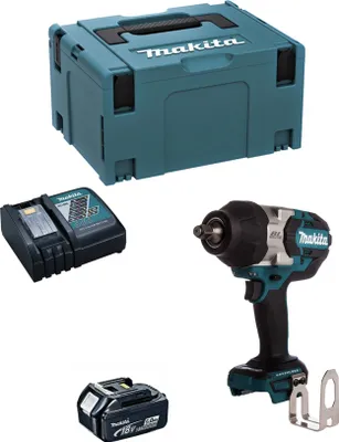 Produktbild von Schlagschrauber MAKITA DTW1002RTJ1 (1 x 5,0 Ah + DC18RC + MAKPAC 3)