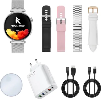 Produktbild von Knauermann PRO 4 Mini (2026) Smartwatch mit Anruf & SOS Funktion