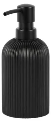 Immagine prodotto di Dispenser per sapone Samos da 330 ml - Accessori per bagno e cucina, nero