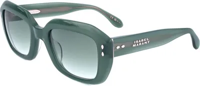 Image de Isabel Marant IM 0108/G/S GREEN/GREEN SHADED 52/23/145 Lunettes pour femmes Lunettes de soleil