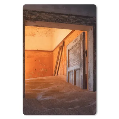 Produktbild von MuchoWow® Mauspad Mousepad Tür - Sand - Haus - Architektur 40x60 cm - Mousepads - Maus Mat - Pad - Mausunterlage - Schreibtisch Accesoire