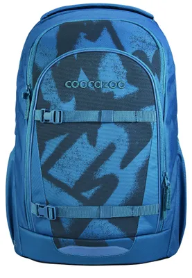 Image de coocazoo sac d'école Every School Backpack Graffiti Groove bleu