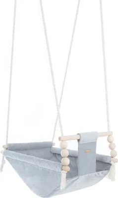 Image de Fauteuil à bascule en velours (argent)