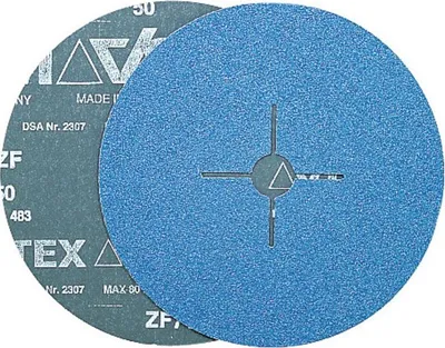 Produktbild von VSM Fiberscheibe ZF 714 Zirkonkorund (ZA),Ø 180 mm, Körnung: 60