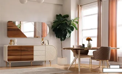 Immagine prodotto di Sala da pranzo set da pranzo tavolo da pranzo tavolo sedie set bianco 6 pezzi
