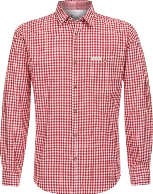 Produktbild von Stockerpoint Campos3 Herren Trachtenhemd, Rot, XL