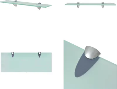 Immagine prodotto di vidaXL Mensola galleggiante in vetro 50x20 cm 8 mm - Mensola galleggiante - Mensole galleggianti - Mensola a muro - Mensole a muro