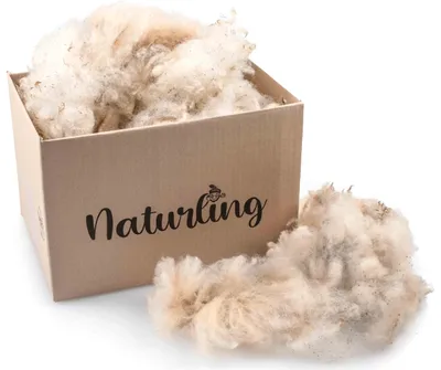 Produktbild von natuling Schafwolle unbehandelt 2,5kg