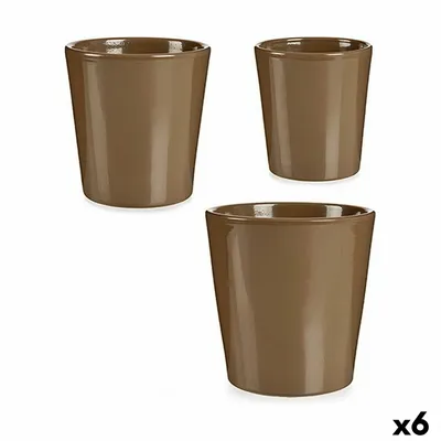 Obrázek produktu pro Sada květináčů taupe clay (6 kusů)