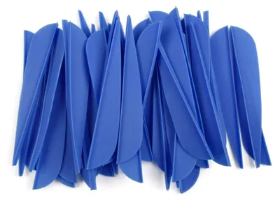 Produktbild von Kunststofffedern Pfeilfedern Pfeilfederkiel - 7,62 cm - 50 Stück