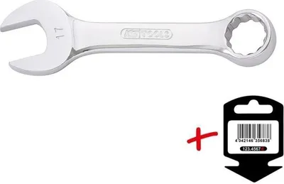 Obrázok produktu pre KS Tools CHROMEplus, 19 mm, Kovová, Chrómovo-vanádová oceľ, 15°, 140 mm, 148 g