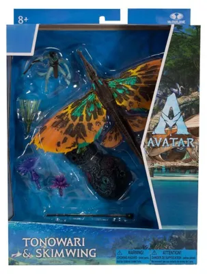 Actionfigur Tonowari & Skimwing, Deluxe-Set, Avatar 2, ca. 3 cm