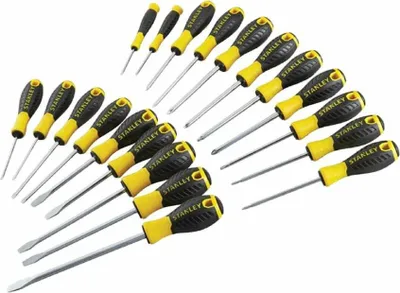 Zdjęcie produktu dla Stanley Tools - 0-60-213 Niezbędny zestaw wkrętaków 20 szt. SL / PH / PZ / TX