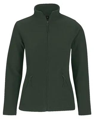 Productafbeelding van B&C - "ID.501" Fleecejas voor dames, model FK3069 (maat S) (denengroen)