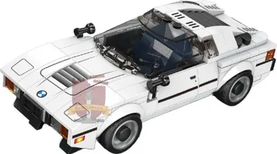 Image de 27036 - Voiture de sport M1 avec vitrine (Mould King)