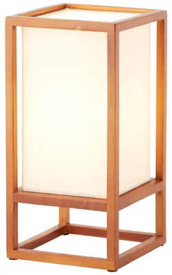 Produktbild von BRILLIANT Lampe, Seaside Tischleuchte 25cm natur/weiß, 1x D45, E14, 40W, Mit Schnurzwischenschalter