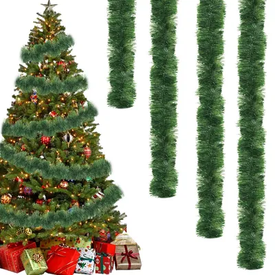 Produktbild von Tannengirlande Grün 10 Meter Kunststoff für Indoor & Outdoor