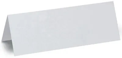 Produktbild von Namensschilder 21x7,5 cm weiß VE=24x100 Stück