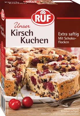 Produktbild von RUF Kirsch Kuchen Backmischung