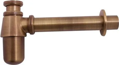 Immagine prodotto di Sifone per lavello RAV Slezák, diametro 32, modello MD0545SM, colore ottone anticato.