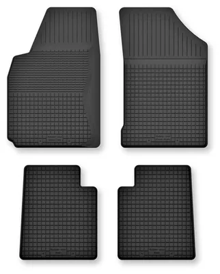 Image de Tapis de sol en caoutchouc pour Suzuki Vitara I 1988-1997 – 4 pièces, noirs, semi-universel, adapté