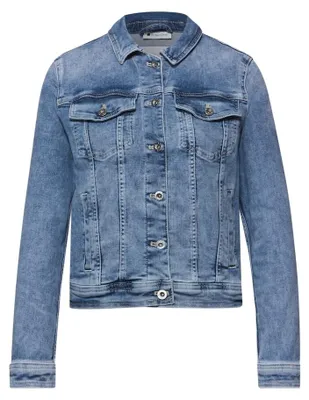Produktbild von QR Style Jacket,mid blue washe 17790 Medium Blue Wash Größe 38