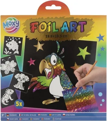 Produktbild von Papagei-Stickerset, 5 Bögen – Grafix