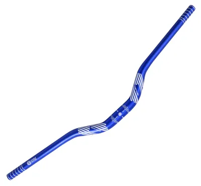 Imagen del producto de Manillar de bicicleta de montaña de aluminio con diseño ergonómico