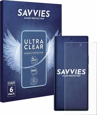 Produktbild von 6x Für Samsung Galaxy Z Fold 7 Schutzfolie Savvies Displayschutz Display Schutz Folie Klar Transparent
