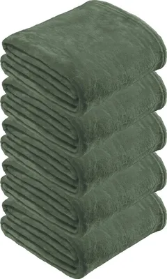 Produktbild von REDBEST Wohndecke 5er-Pack Amarillo" salbei 150x200 cm"