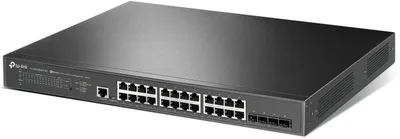Produktbild von TP-Link Omada SG3428XPP-M2, Managed, L2+, 2.5G Ethernet (100/1000/2500), Power over Ethernet (PoE), Rack-Einbau, 1U