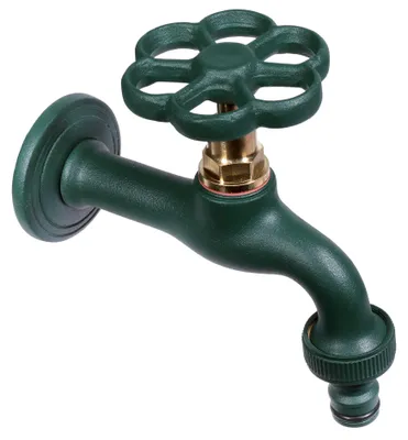 Immagine prodotto di Rubinetto Colorato per Fontana da Giardino in Ottone Belfer RUB/024 Verde