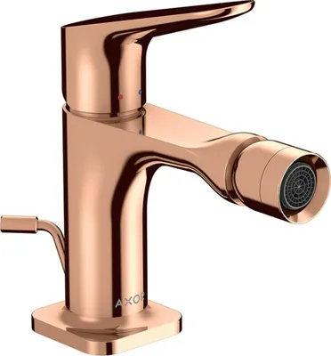 Produktbild von Einhebel-Bidetmischer AXOR CITTERIO M DN 15 m ZAG 1 1/4Zoll polished red gold polished red gold