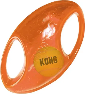 Produktbild von KONG Hundespielzeug KONG Jumbler Football Medium/Large 18 x 11cm