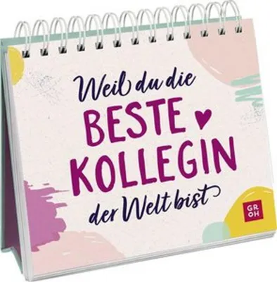 Produktbild von Weil du die beste Kollegin der Welt bist