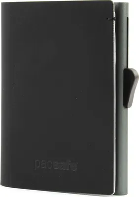 Produktbild von pacsafe Geldbörse RFIDsafe Slider Wallet Black schwarz