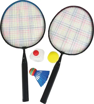 Produktbild von Best Sporting Kinder Tennis-Badminton-Set, 2 Schläger mit Badmintonball und Schaumstoffball