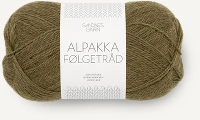 Produktbild von Sandnes Alpakka Folgetrad 50g 9873 dark olive