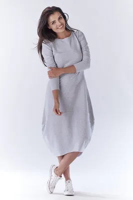 Zdjęcie produktu dla Awama Sukienka damska mini Elsavere A191 szara S/M